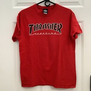 Thrasher Magazine Skate Or Die San Francisco Red T-Shirt Size M
